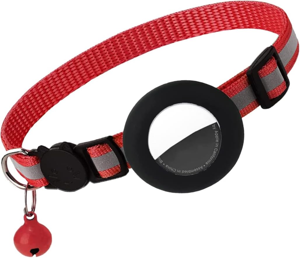Airtag Cat Collar, Air tag Cat Collar with Bell | ObaPet