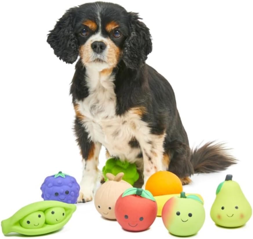 Petface Latex Apple Soft Chew Dog Toy, Large