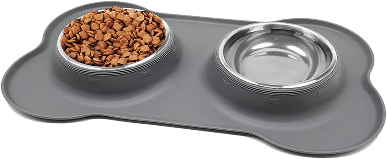 Dog Bowls, Puppy Bowl YOKA Double Stainless | ObaPet