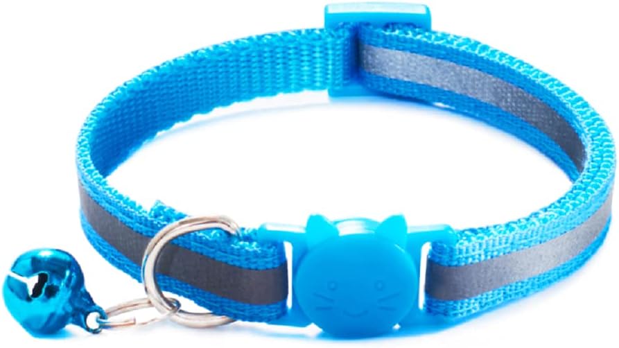Qinao 2Pack Cat Collars Quick Release Reflective | ObaPet