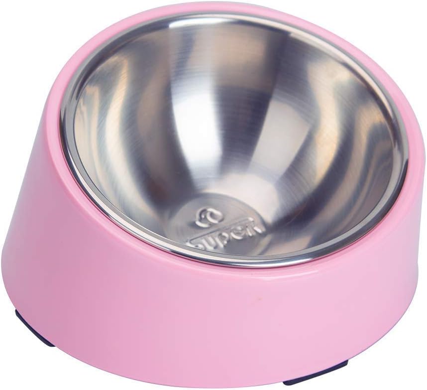 SuperDesign Mess Free 15° Slanted Bowl for Dogs | ObaPet