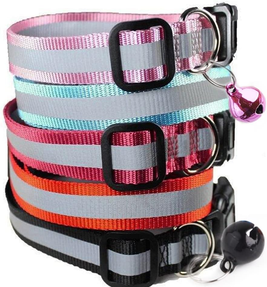 GingerUPer Cat Collars Quick Release,Reflective | ObaPet