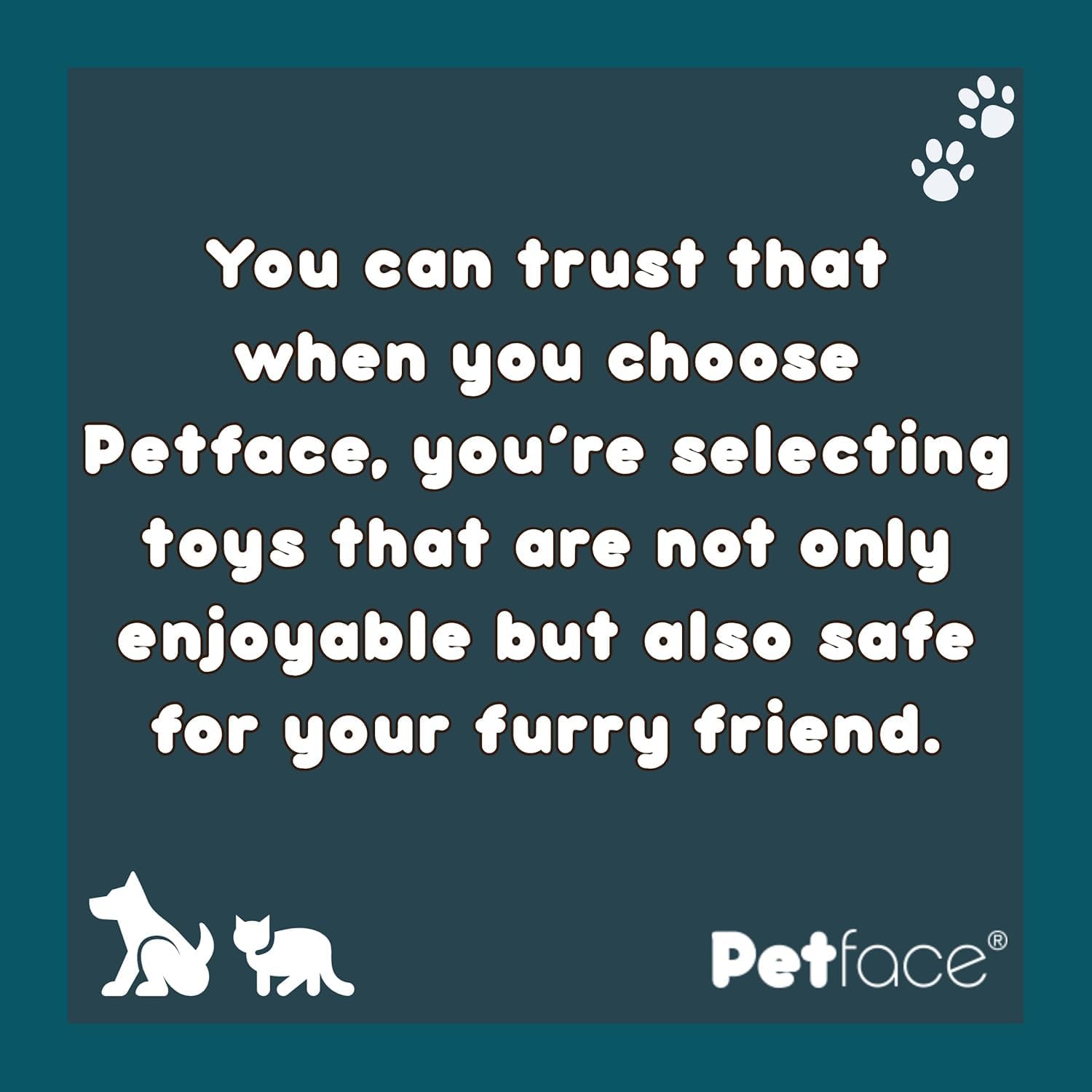Petface Freddie Fox Plush Cat Toy Filled with | ObaPet