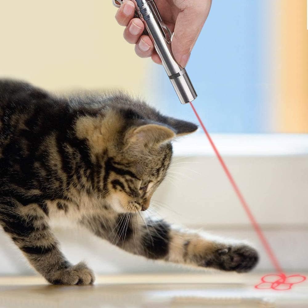 VOVIGGOL 7 in 1 Cat Toys LED Light Pointer, Pet | ObaPet