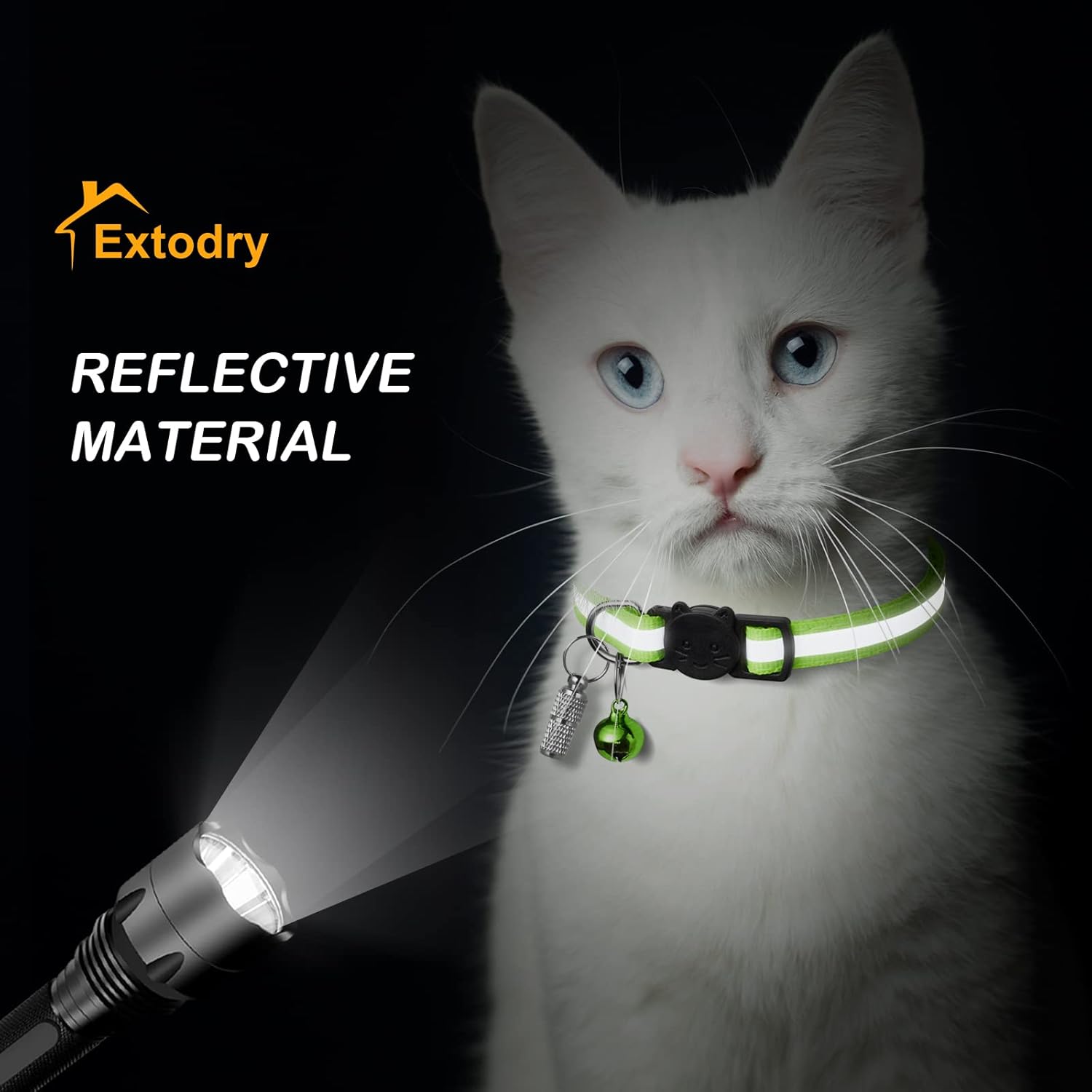 14 Piece Reflective Cat Collar Pack with | ObaPet