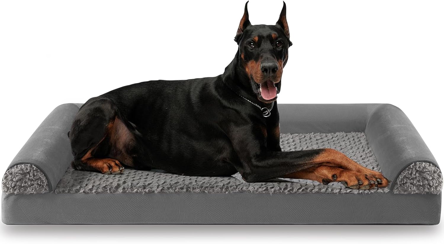 FURTIME Large Dog Bed(89 x 64cm), Orthopedic | ObaPet