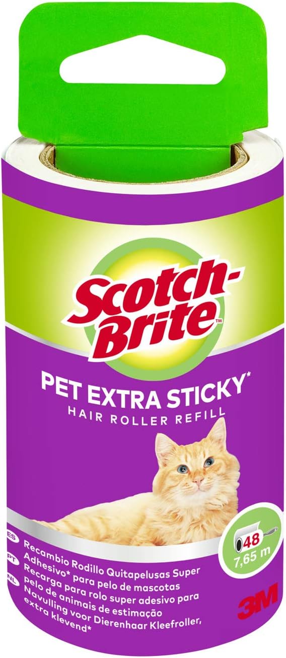 Scotch-Brite Pet Extra Sticky Hair Roller | ObaPet