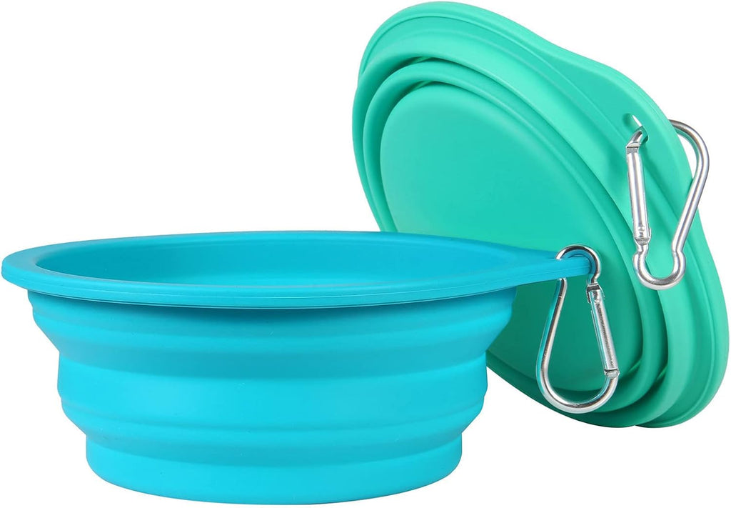 SLSON 2 Pack Dog Collapsible Bowl Large Portable | ObaPet