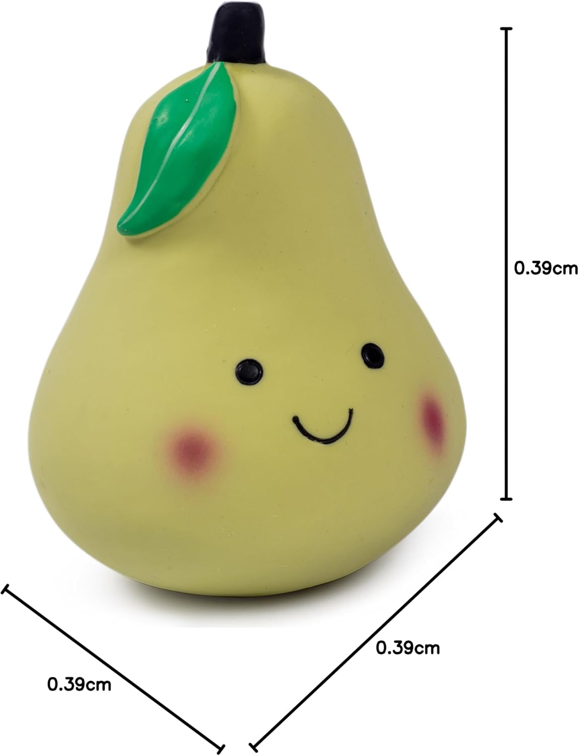Petface Latex Apple Soft Chew Dog Toy, Large