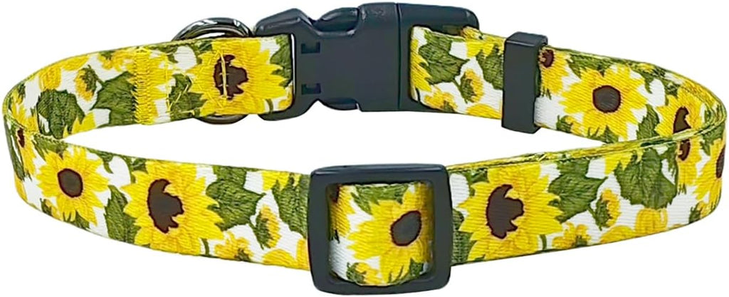Olahibi Daisy Pattern Dog Collar and Leash | ObaPet