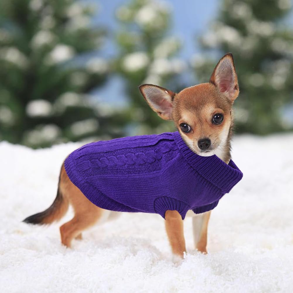 Small Dog Jumper, Warm Puppy Sweater for Small | ObaPet