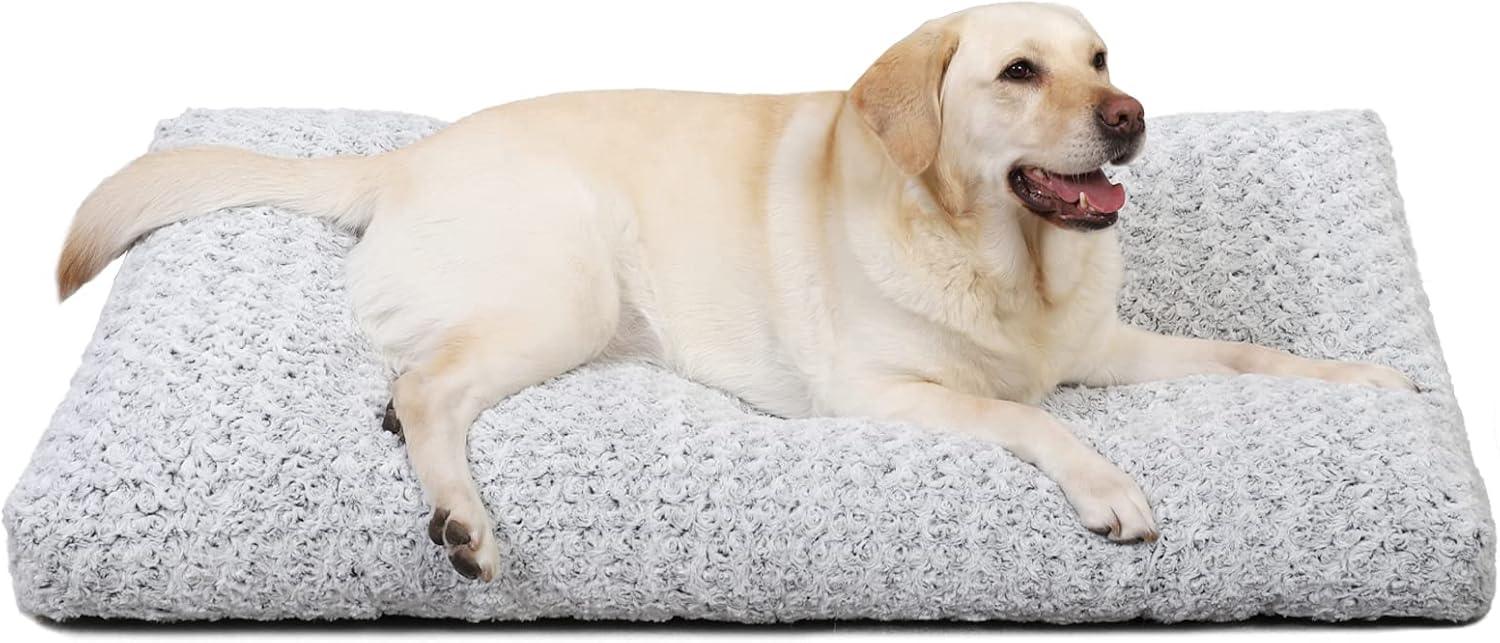 KSIIA Large Dog Bed Washable, Calming Dog Bed, | ObaPet