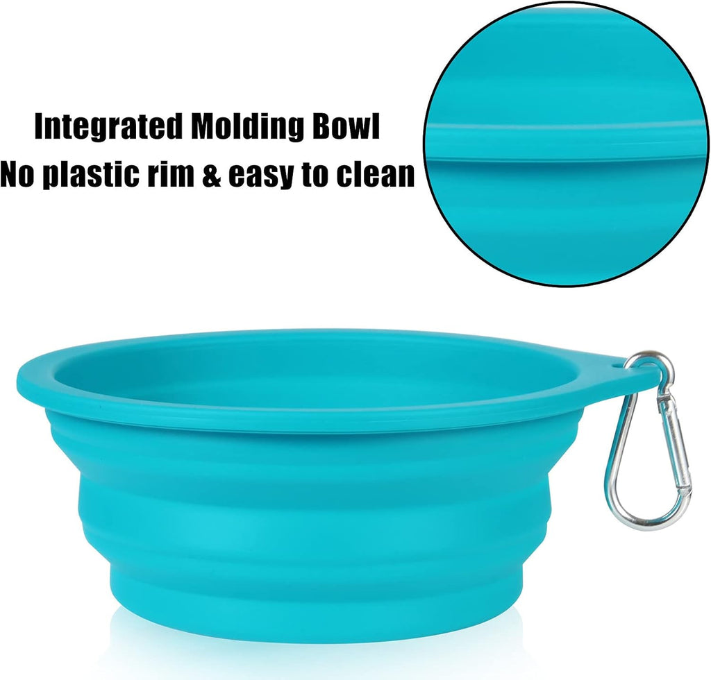 SLSON 2 Pack Dog Collapsible Bowl Large Portable | ObaPet