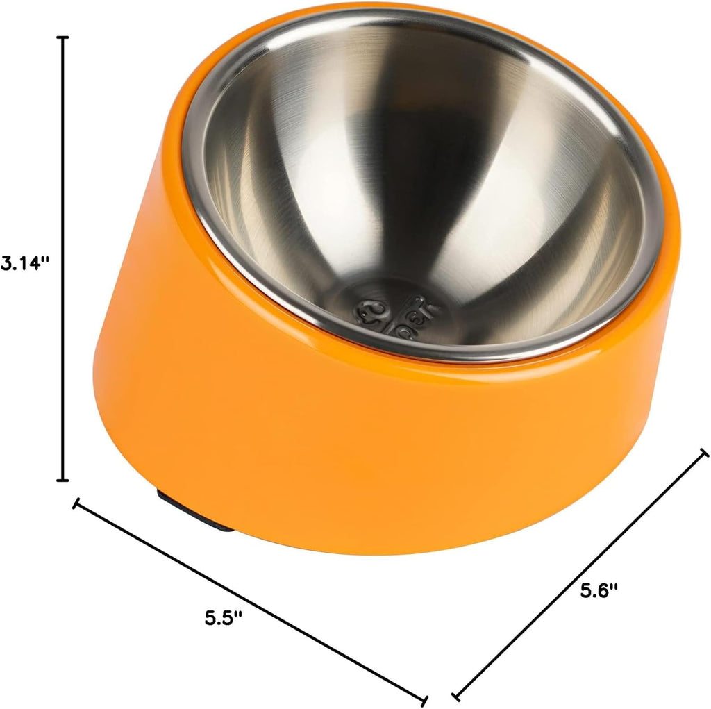 SuperDesign Mess Free 15° Slanted Bowl for Dogs | ObaPet