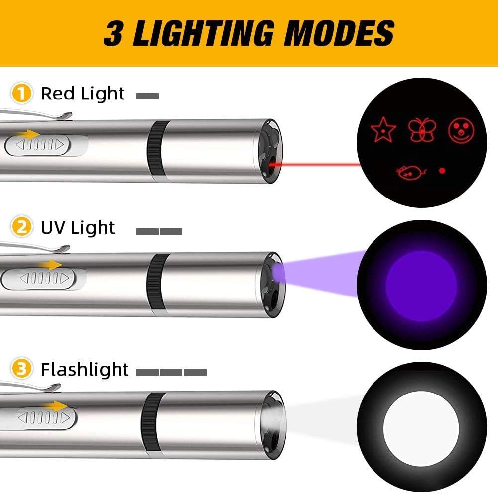 VOVIGGOL 7 in 1 Cat Toys LED Light Pointer, Pet | ObaPet