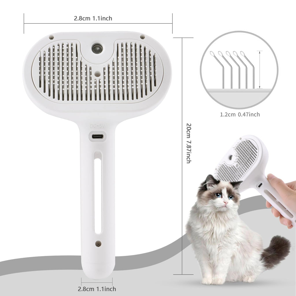 2 in 1 Pet Spray Hair Removal Comb | ObaPet