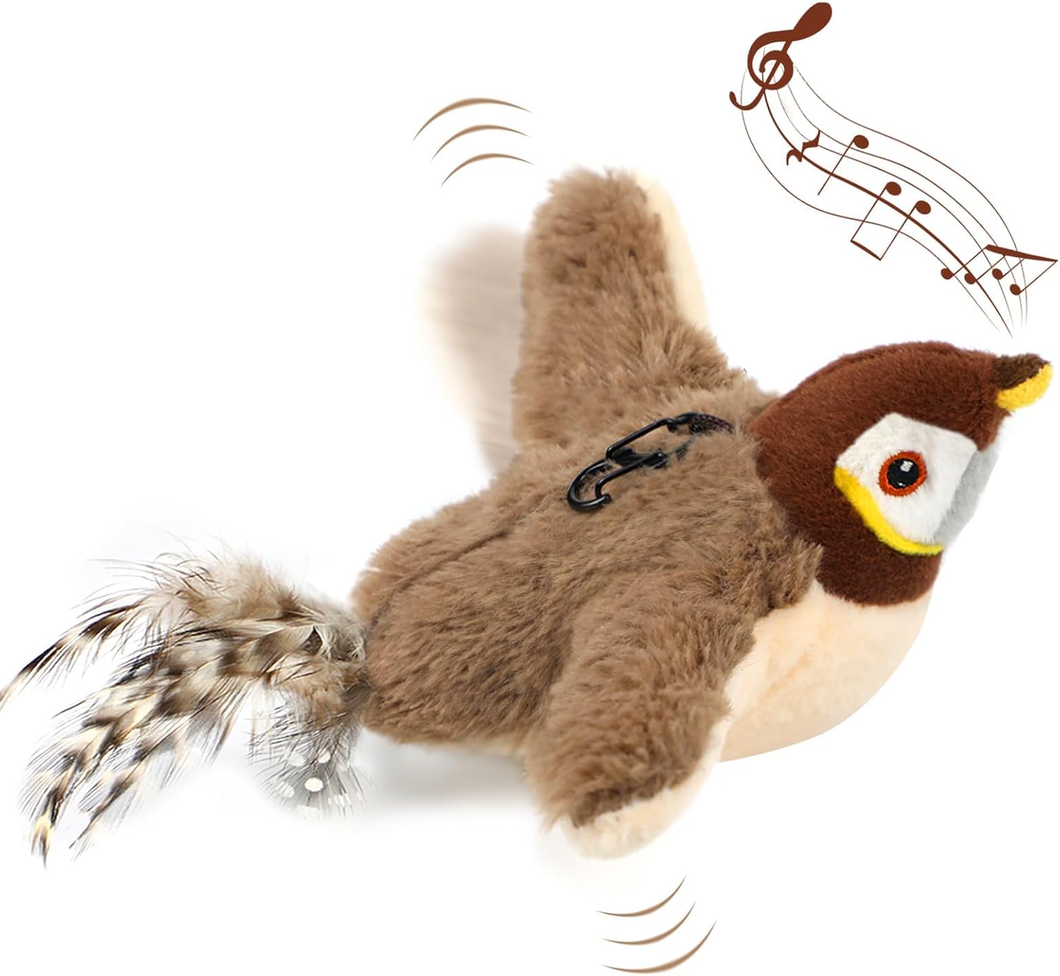 Nepfaivy Cat Toys Flapping Bird | ObaPet