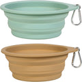 SLSON 2 Pack Dog Collapsible Bowl Large Portable | ObaPet