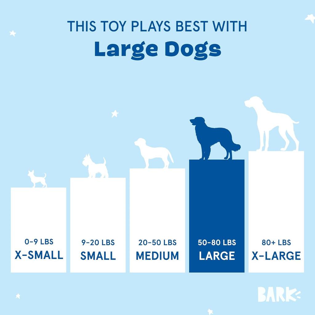 Barkbox Squeaky Dog Toys - Plush and Squeak Chew Toys | Puppy and Pet Toys for Large Dogs Pinata - Large