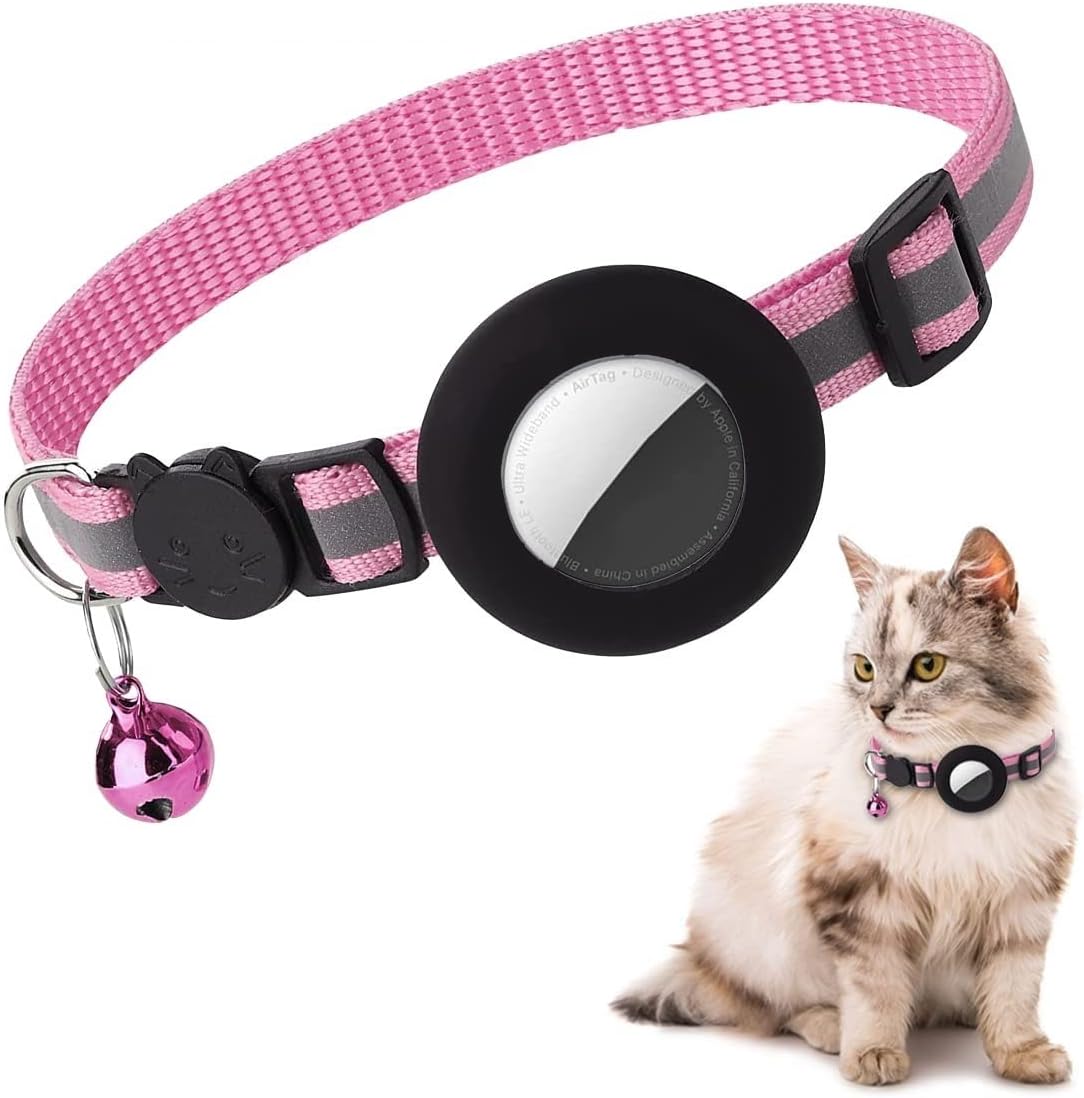 Airtag Cat Collar, Air tag Cat Collar with Bell | ObaPet