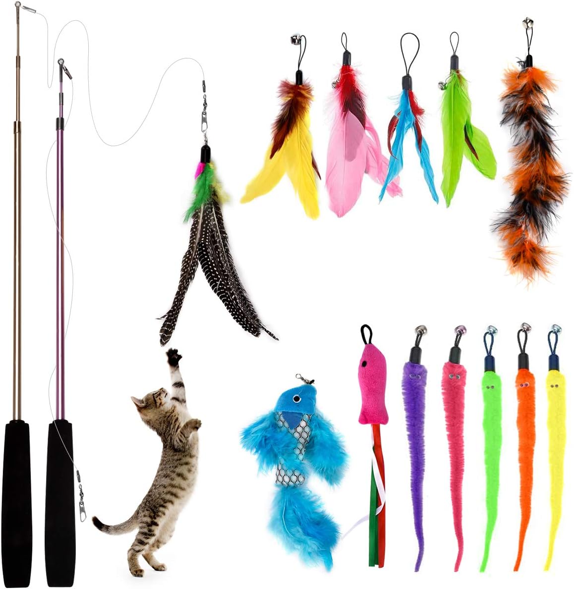 Bojafa Cat Toys For Indoor Cats Adult | ObaPet