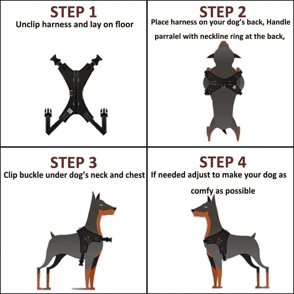 Musonic No Pull Dog Harness Breathable | ObaPet