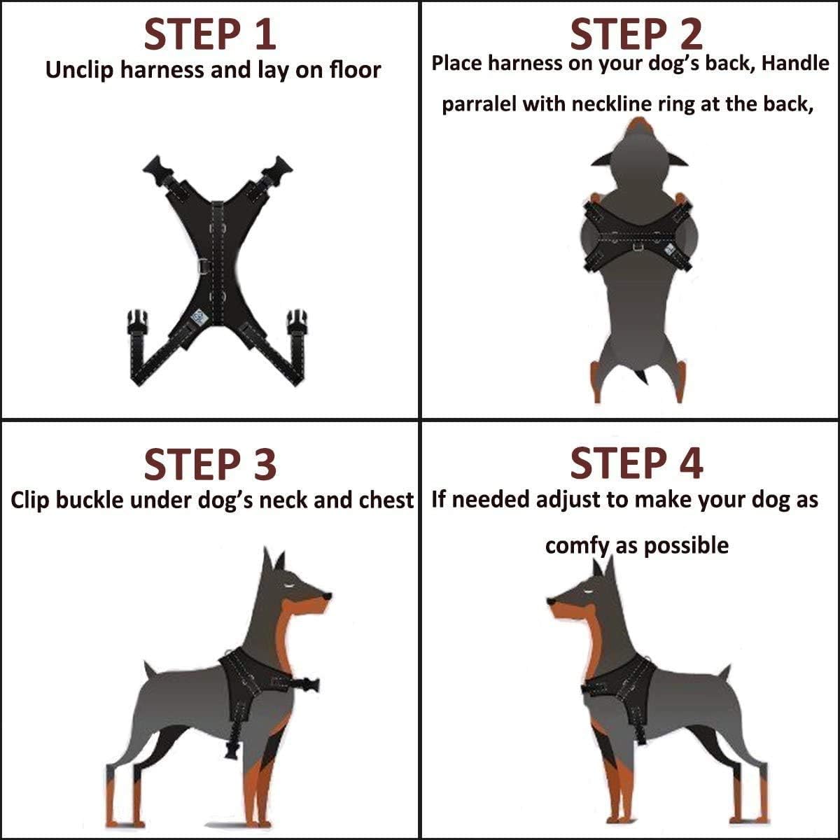 Musonic No Pull Dog Harness Breathable | ObaPet