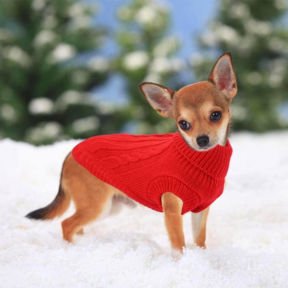 Small Dog Jumper, Warm Puppy Sweater for Small | ObaPet