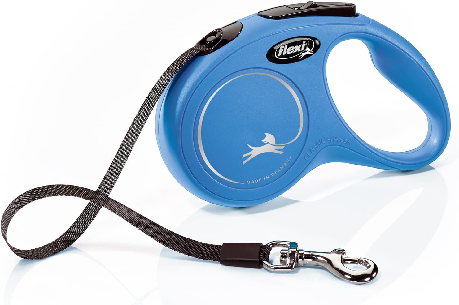 Flexi New Classic Tape Blue Large 8m Retractable | ObaPet