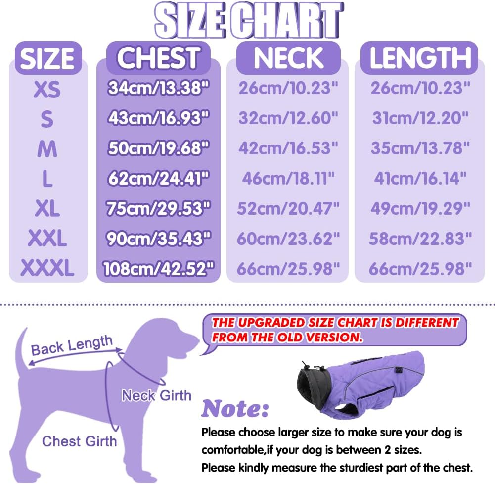 EMUST Winter Dog Coats, Fleece Dog Apparel for Cold Weather, British Style Windproof Warm Dog Jacket for Small Dog Coats for Winter, Dark Blue, XS