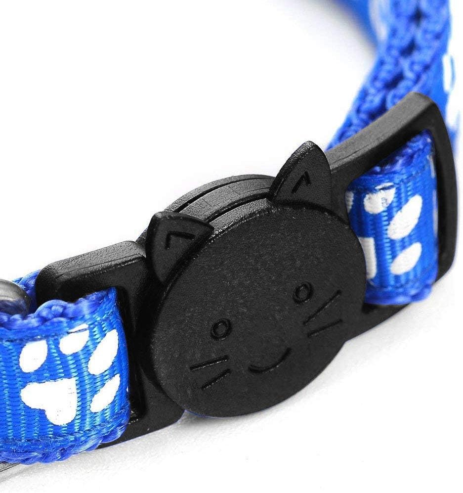 Reflective Cat Collars with Bells, Safe Quick | ObaPet