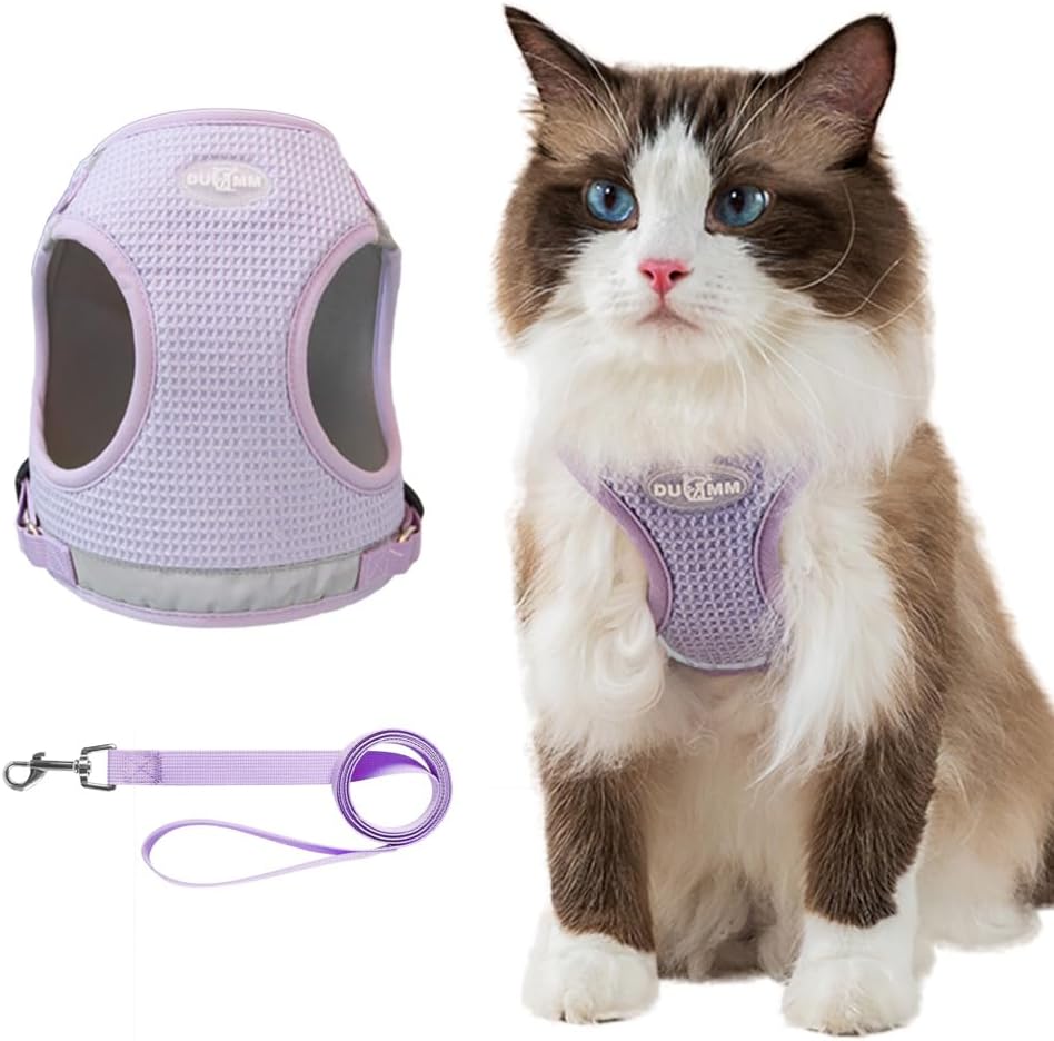 Anlitent Soft Mesh No Pull Cat Harness and Lead | ObaPet