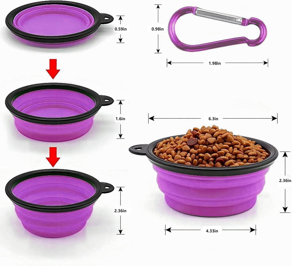 Collapsible Dog Bowl,Collapsible Dog Water Bowls | ObaPet