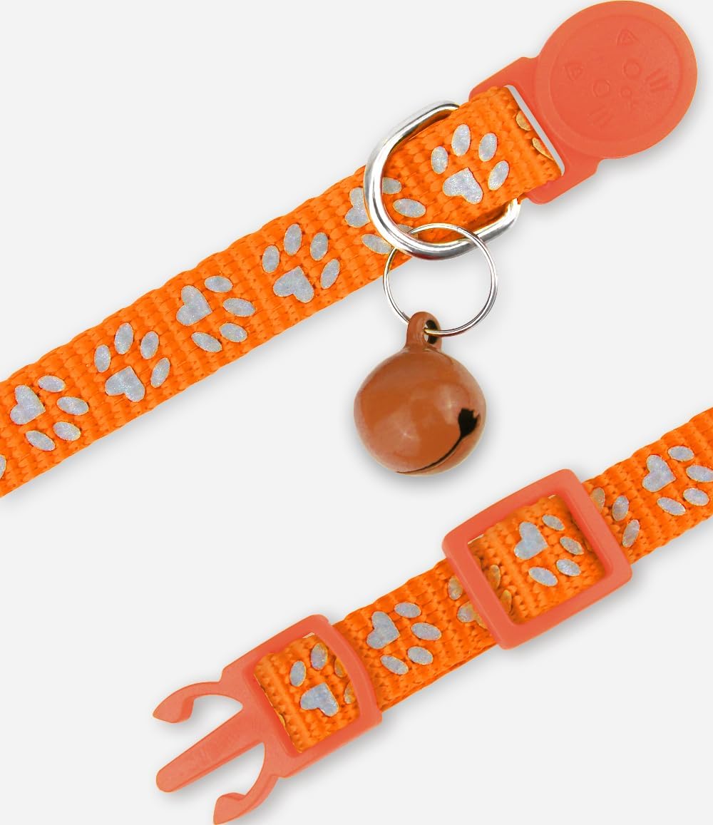 Taglory Reflective Cat Collar with Bell and | ObaPet