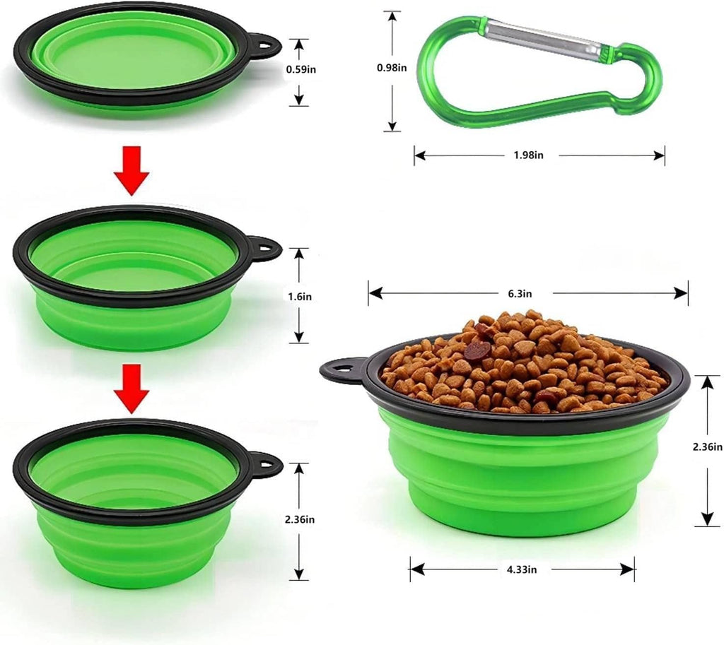 Collapsible Dog Bowl,Collapsible Dog Water Bowls | ObaPet