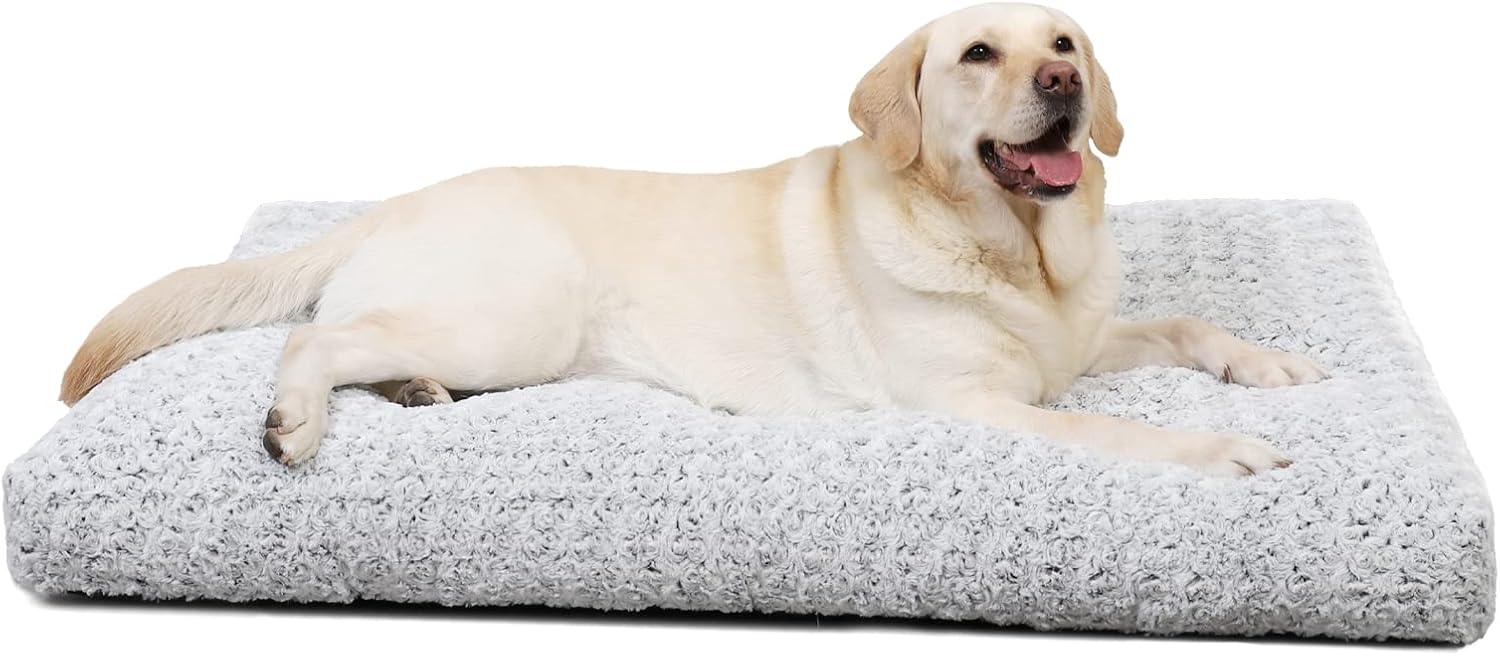 KSIIA Large Dog Bed Washable, Calming Dog Bed, | ObaPet