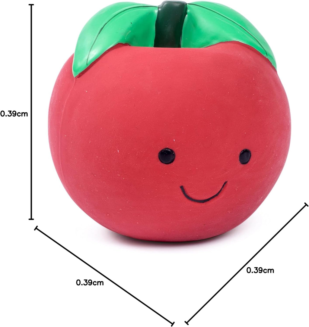 Petface Latex Apple Soft Chew Dog Toy, Large