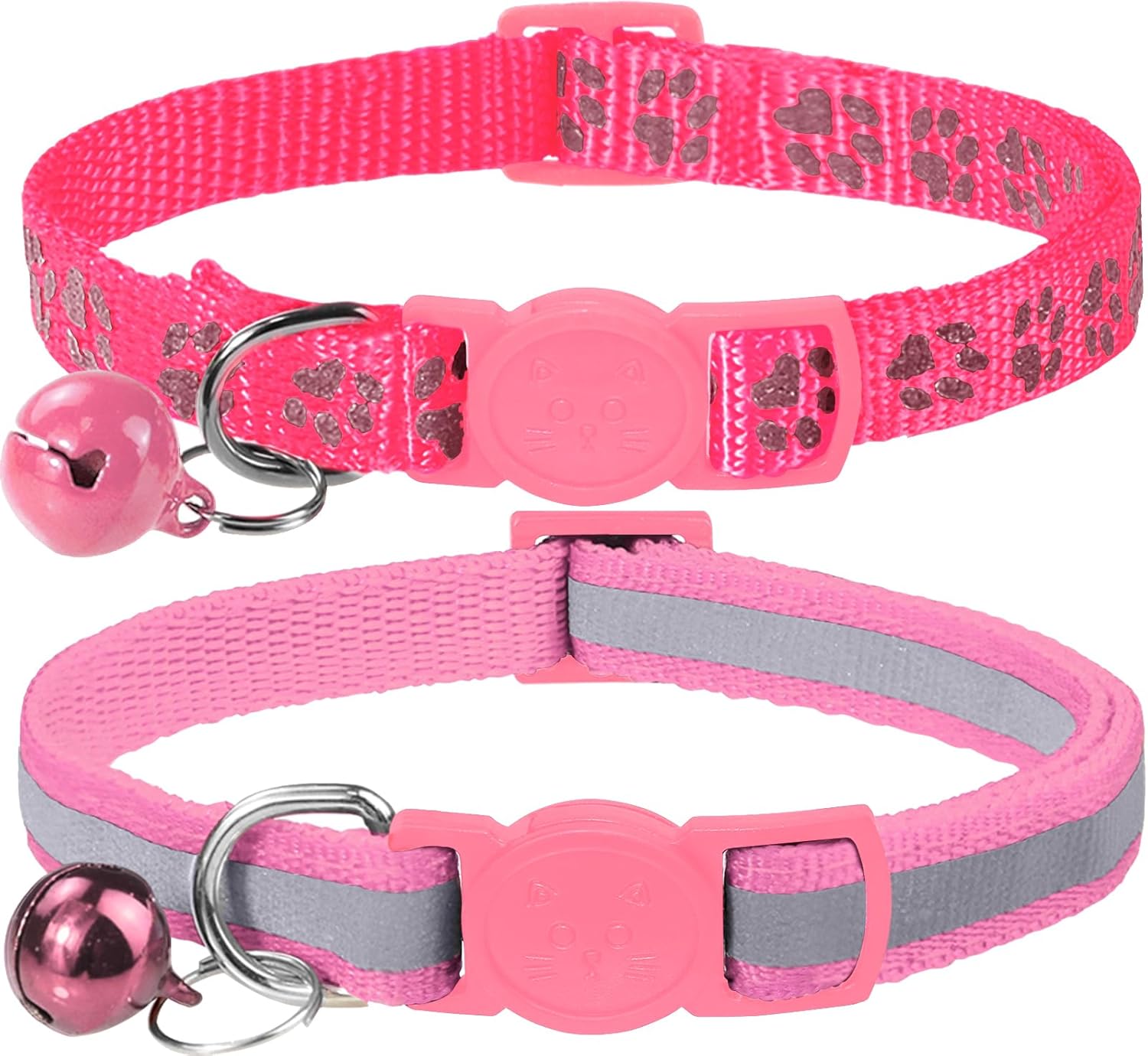Taglory Reflective Cat Collar with Bell and | ObaPet
