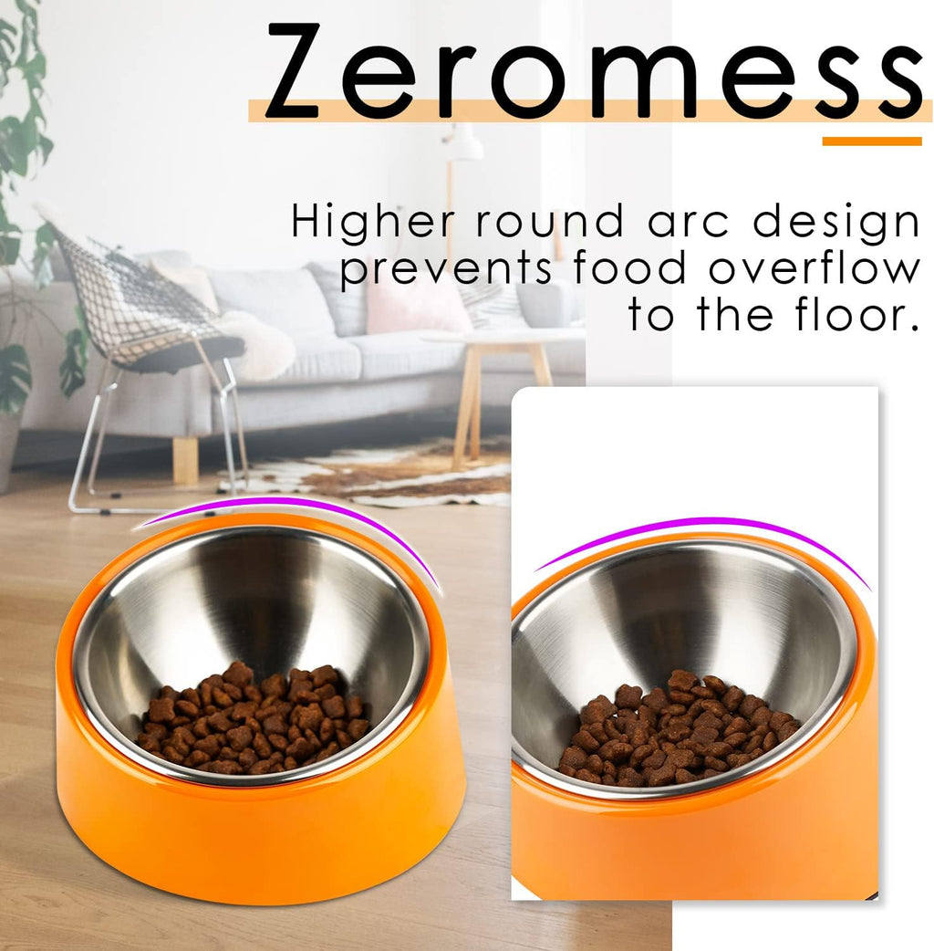 SuperDesign Mess Free 15° Slanted Bowl for Dogs | ObaPet