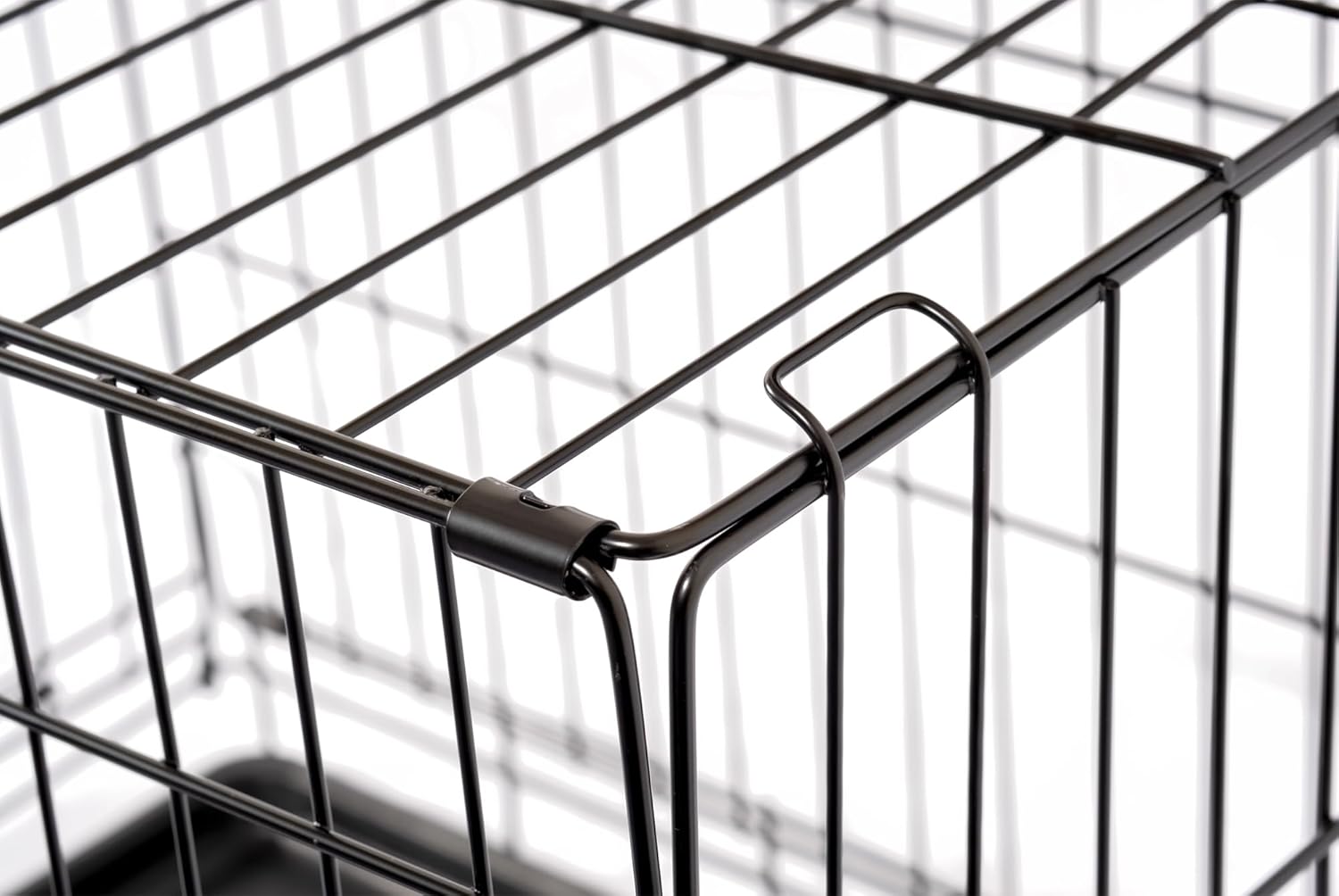 Dog Crate Dog Puppy Pet Cage, Dog Crate with Removal Tray,Folding Metal Pet Dog Training Cage Crate for Dogs