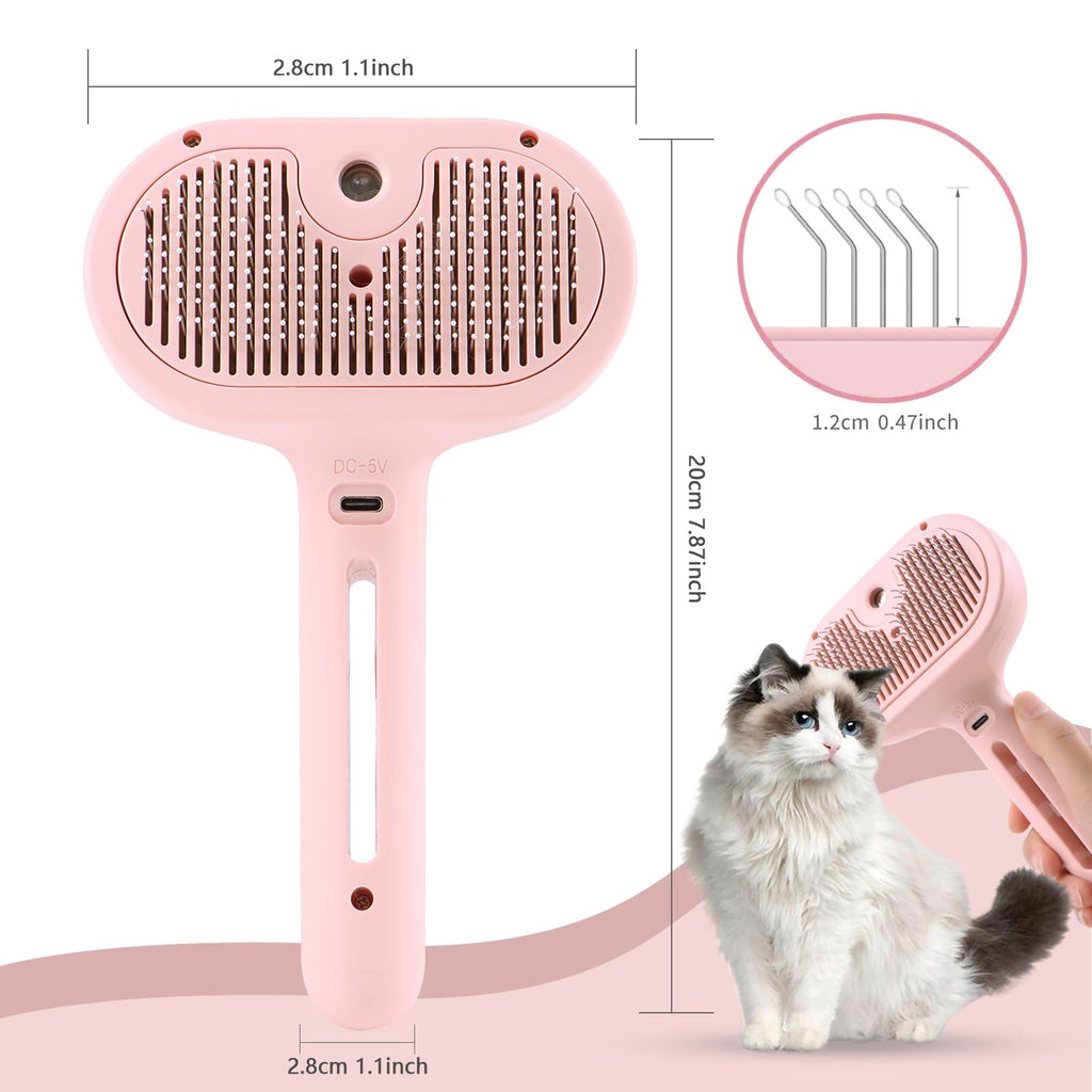 2 in 1 Pet Spray Hair Removal Comb | ObaPet