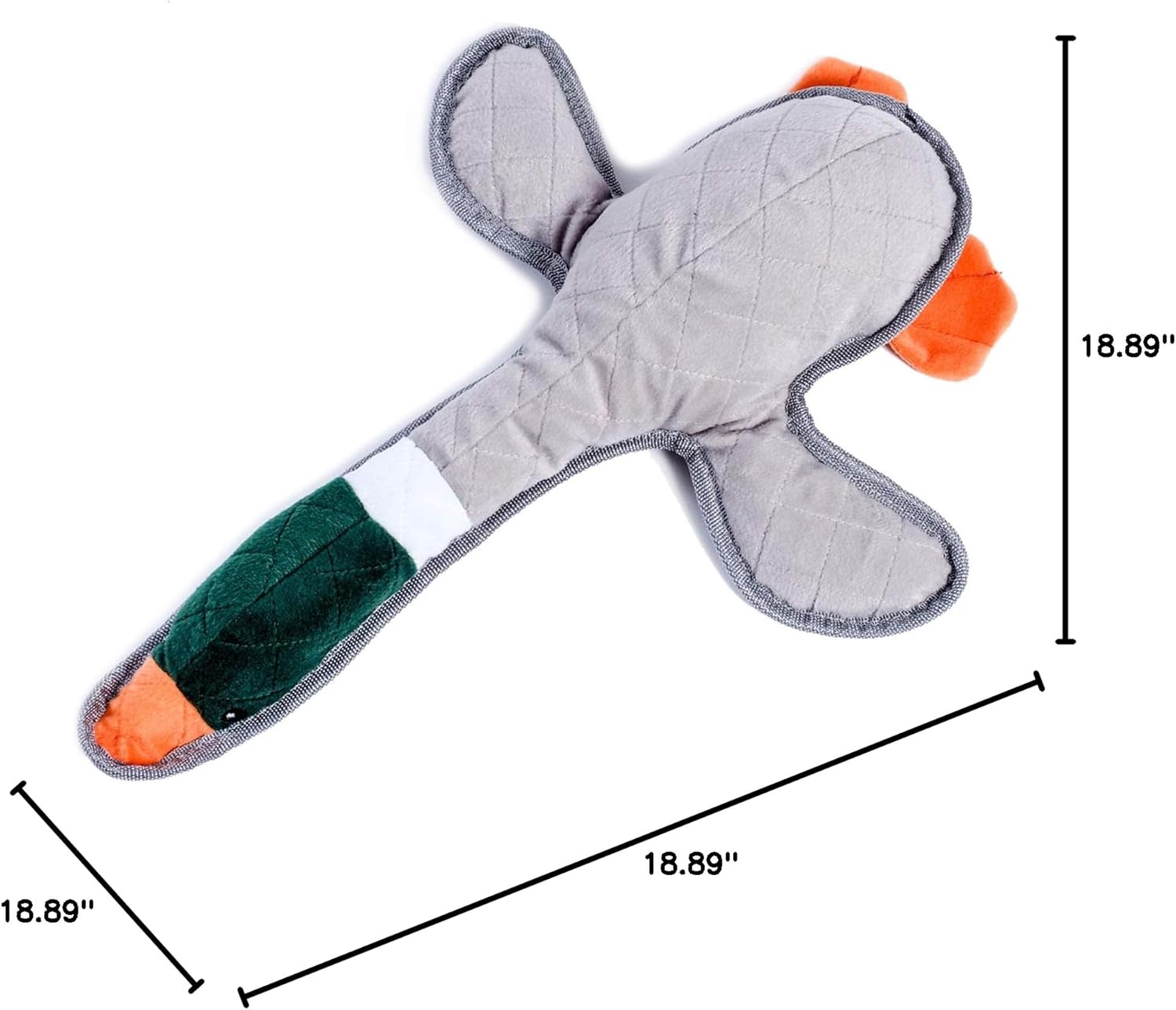 Petface Heston Hedgehog Plush Dog Toy (Pack of | ObaPet