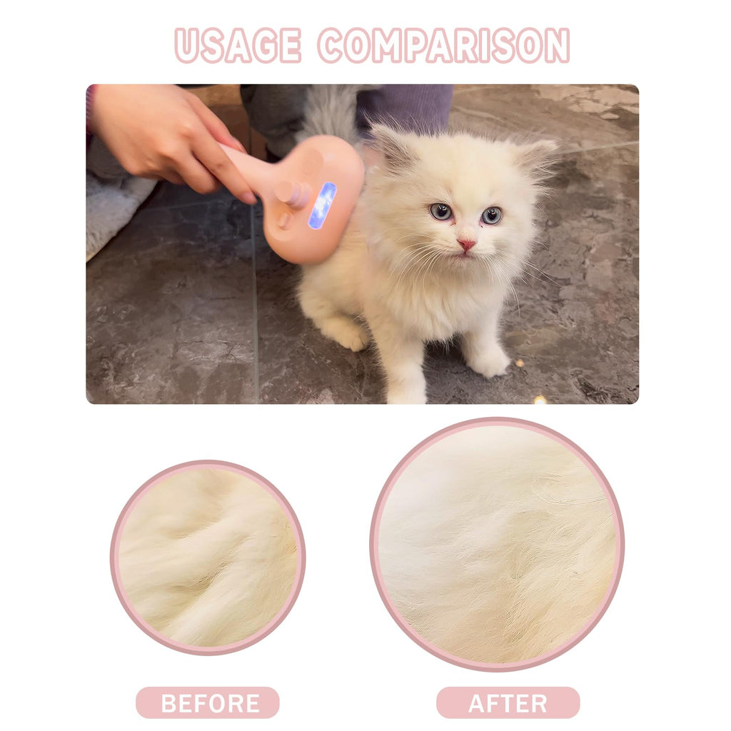 2 in 1 Pet Spray Hair Removal Comb | ObaPet