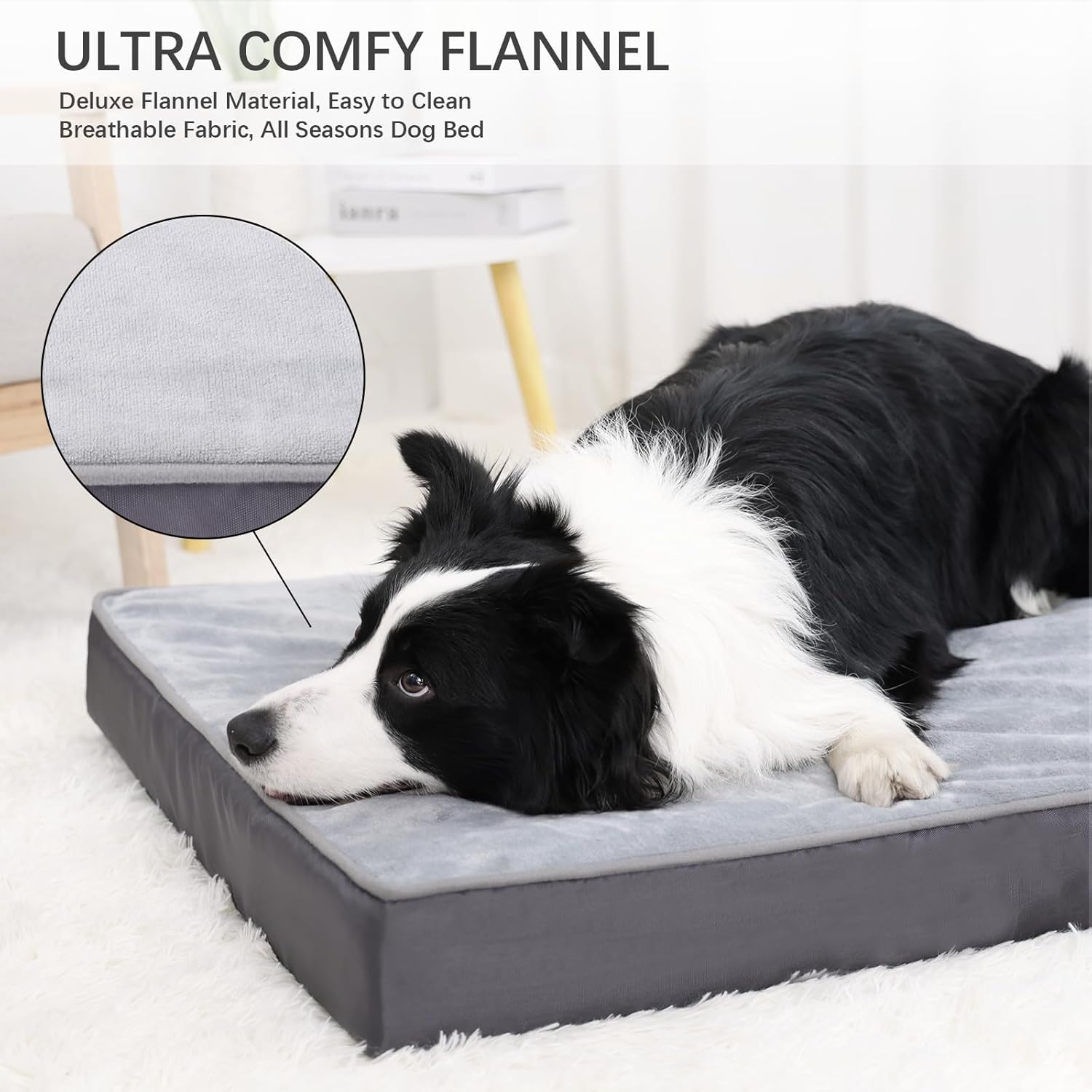 Jaspuriea Orthopedic Dog Beds Washable with | ObaPet