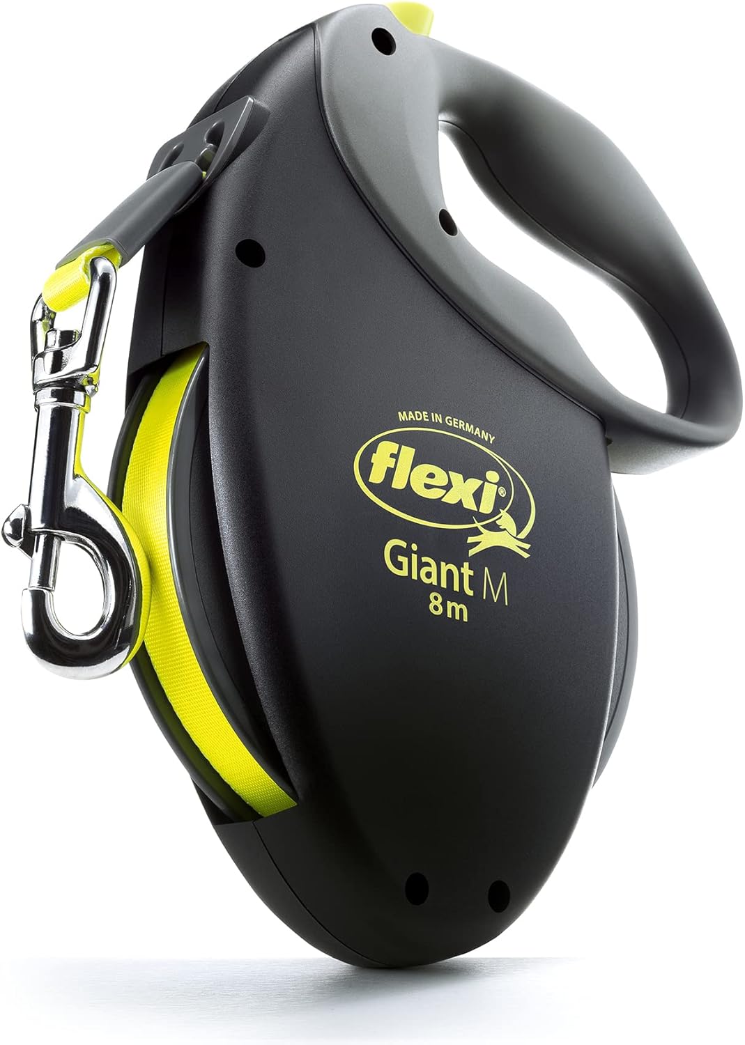 Flexi Giant Neon Tape Black Large 8m Retractable | ObaPet