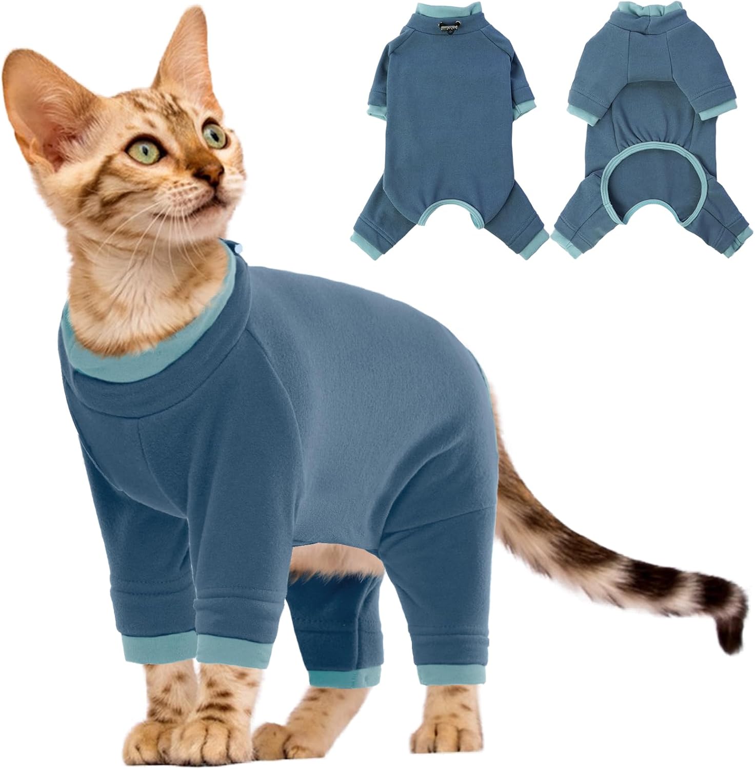 Cat Hair Sticky Onesie, Cat Soft Pajama Cat | ObaPet