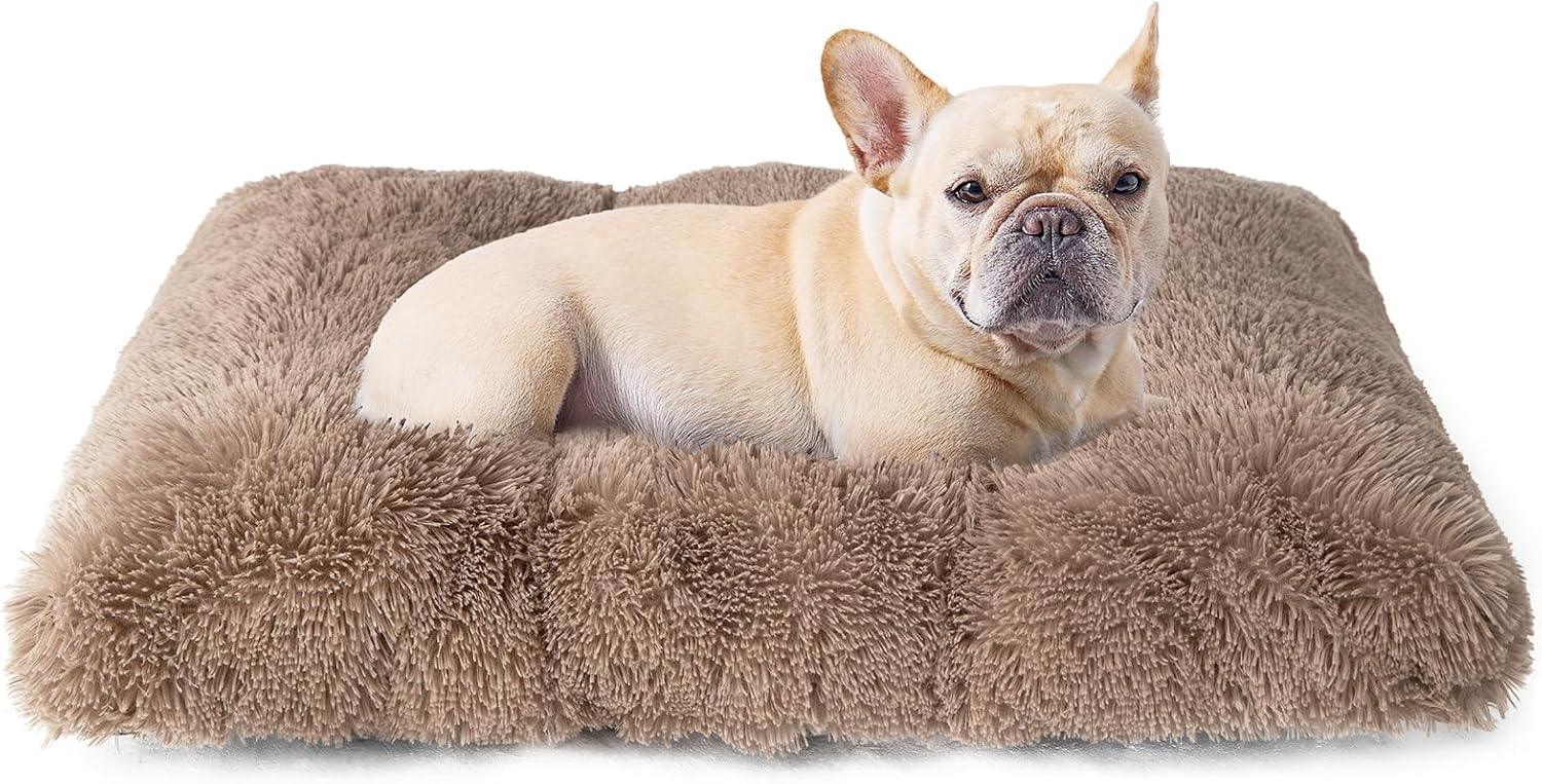 EHEYCIGA Calming Dog Bed Medium, Fluffy Anti | ObaPet