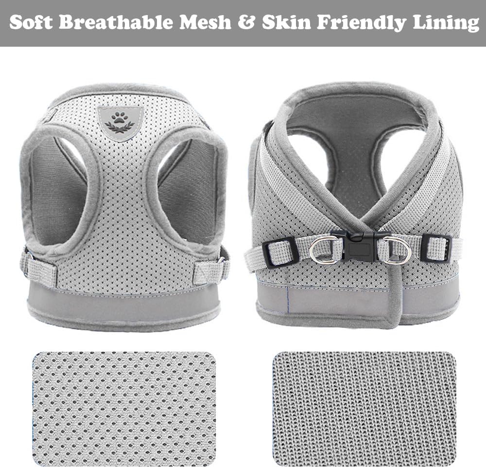 Anlitent Soft Mesh No Pull Cat Harness and Lead | ObaPet