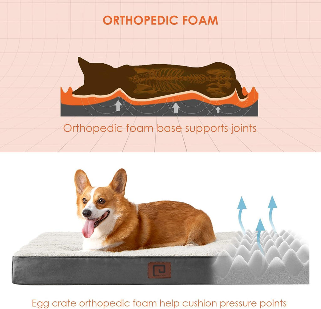 EHEYCIGA Orthopedic Dog Beds Small, Medium, | ObaPet