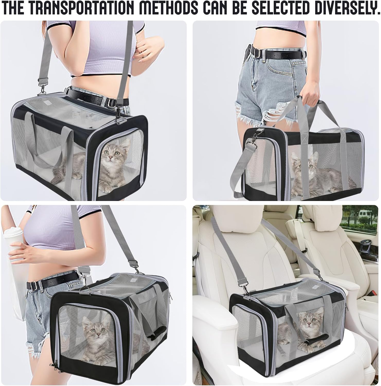 TIYOLAT Cat Carrier, Pet Carrier Airline | ObaPet